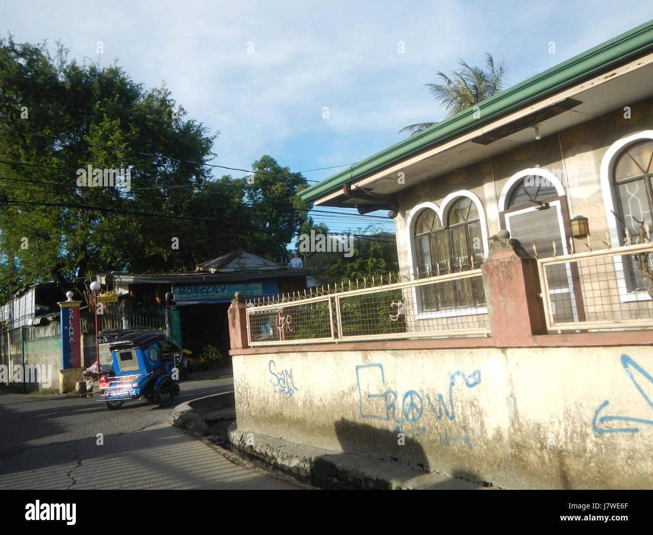 09921 Poblacion Ville Concepcion Baliuag Bulacan ferme au marché Road 08 Banque D'Images