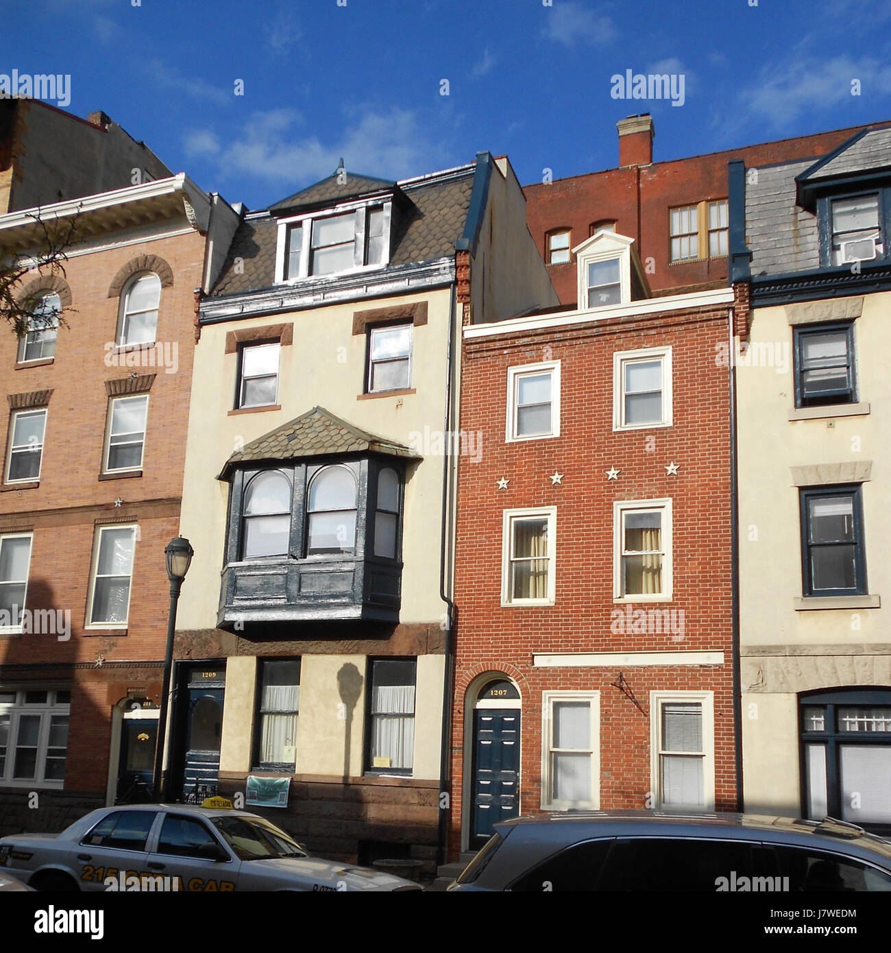 120709 Locust, Philly Banque D'Images