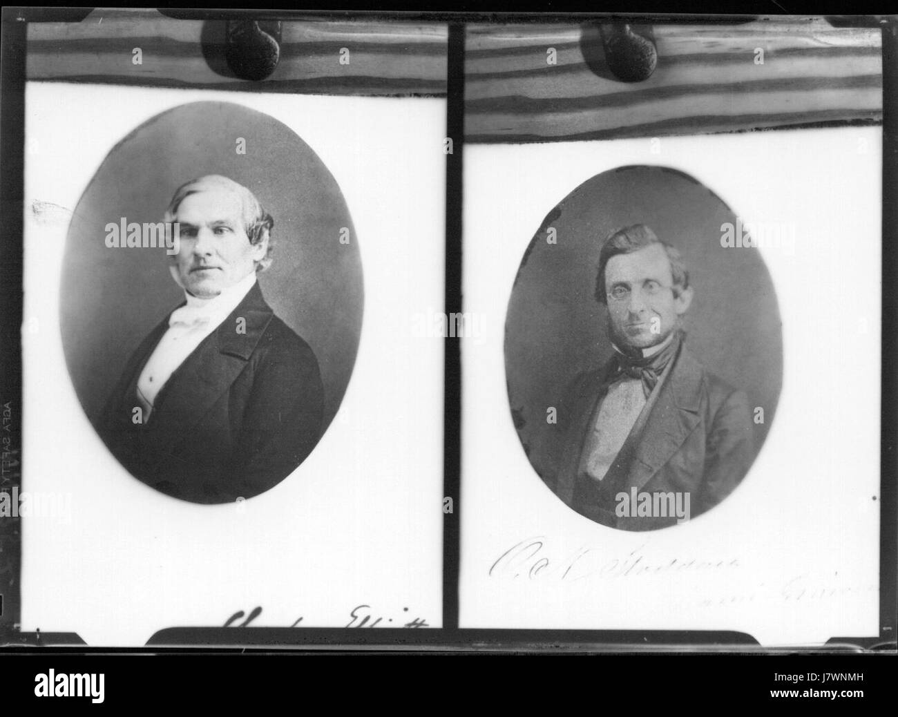 Des photographies de portrait composite Nash Stoddard Orange et Charles Elliott (1858) (3194649995) Banque D'Images