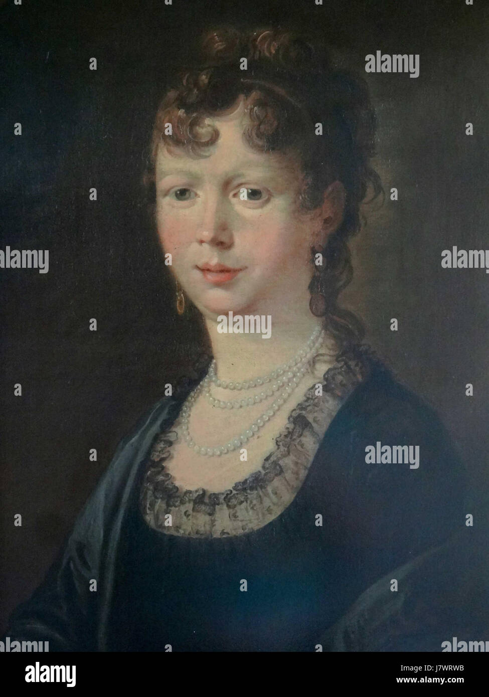 20150522 Johanna Andrea Charlotte van der Muelen (17741843) porte Adriaan de Lelie (17551820) Banque D'Images