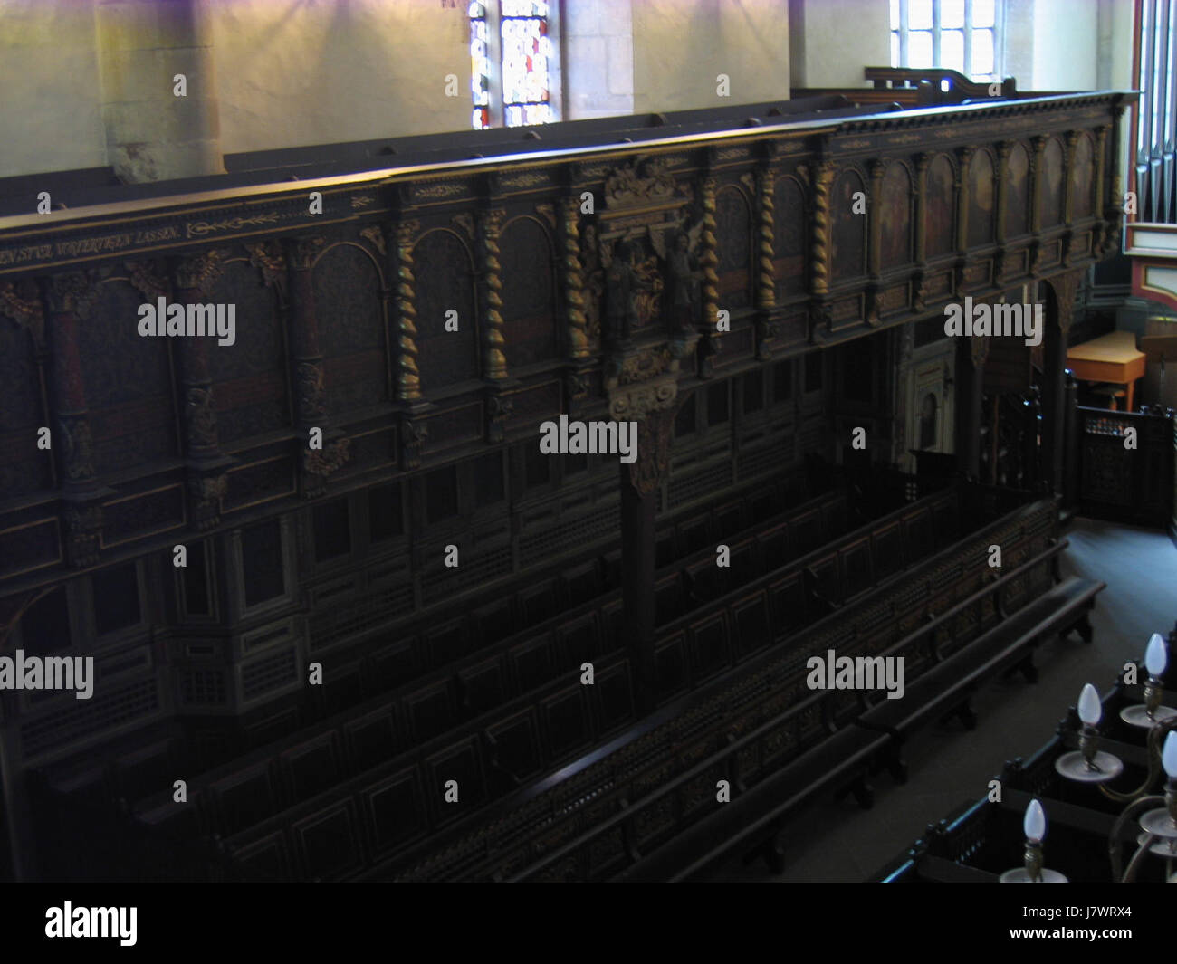 L'image du 4 février 2010 montre une scène à Herford, en Allemagne, datée de 2010, capturant la vie urbaine ou culturelle de la ville. Banque D'Images