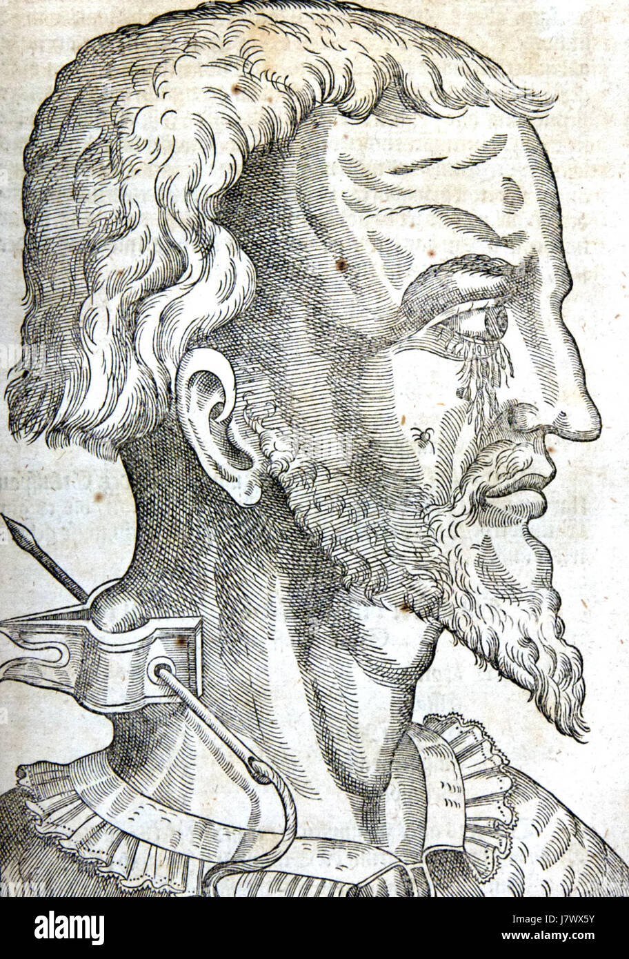 Bartisch 101r fait référence à une illustration médicale extraite d'un manuscrit du XVIe siècle du médecin et chirurgien allemand Georg Bartisch. Son travail a eu une influence sur l'histoire de l'ophtalmologie et de la chirurgie oculaire. Banque D'Images