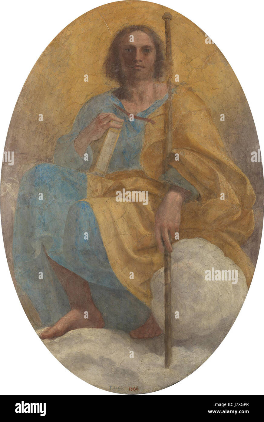 Andrea Aradas, peintre espagnol du XVIIe siècle, réputé pour ses œuvres religieuses et ses contributions à l'art baroque en Espagne. Banque D'Images