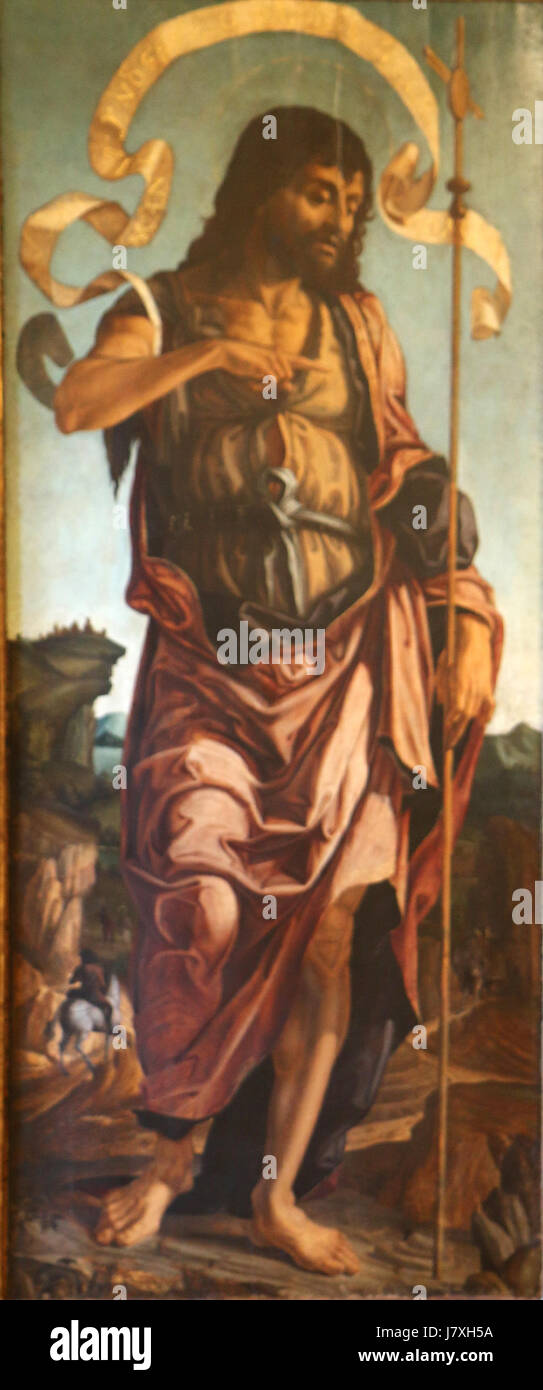 Cristoforo Scacco di Verona Saint Jean Baptiste Banque D'Images Cristoforo Scacco di Verona Saint Jean Baptiste Banque D'Images