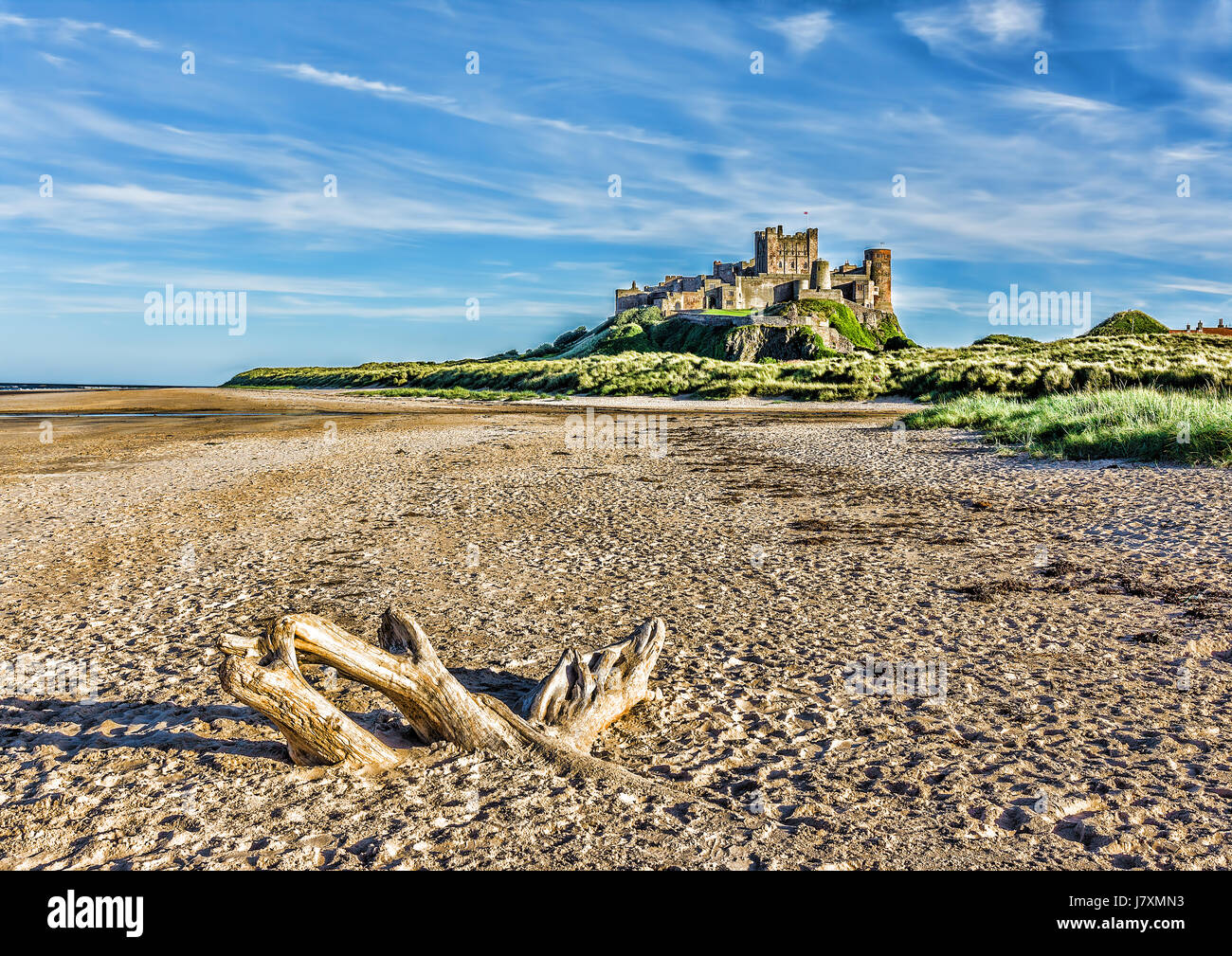 Art-Image picturale, Northumberland, Angleterre du Nord-Est Banque D'Images