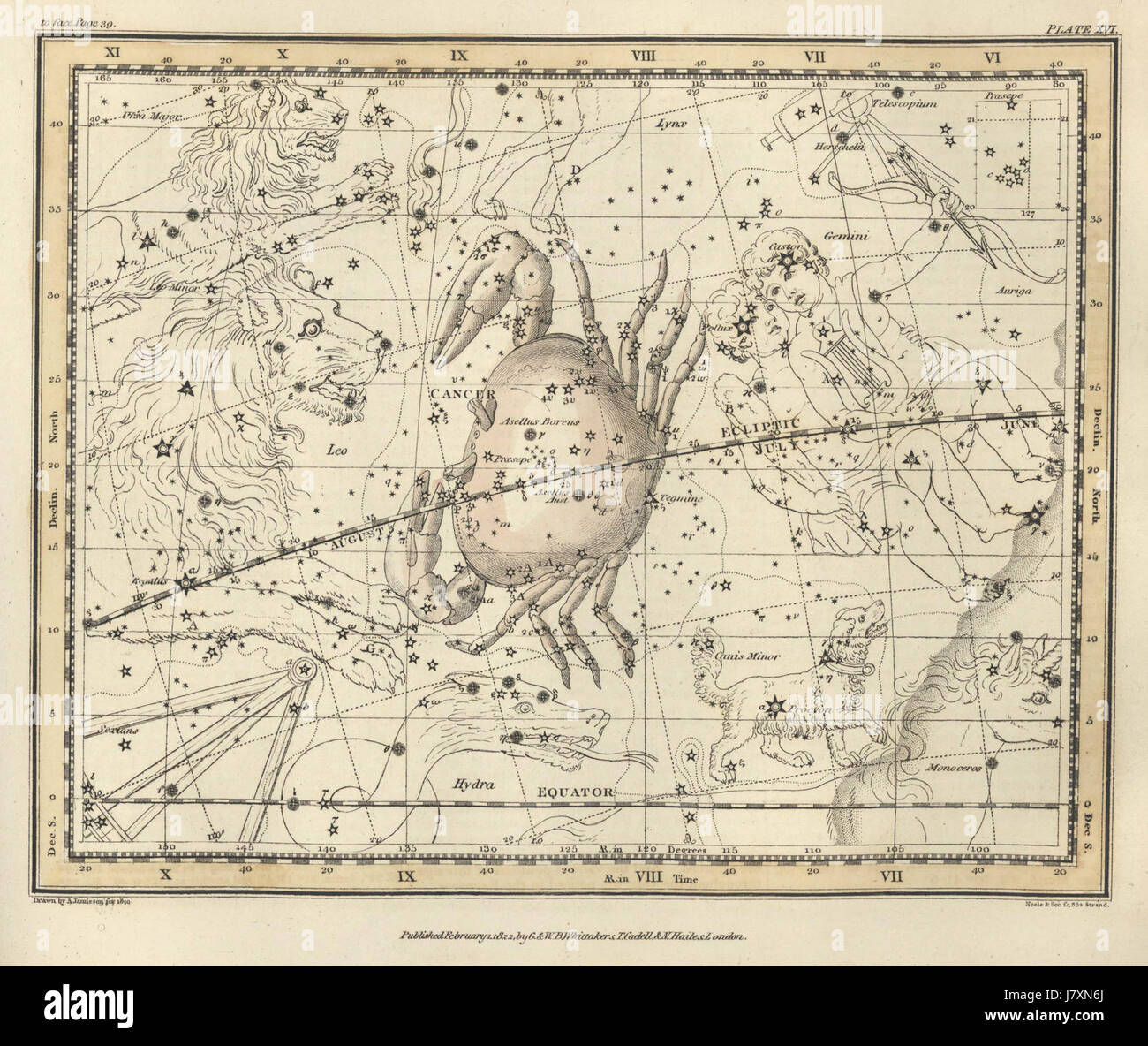 La Carte du ciel et de la terre : une carte illustrée de 1699