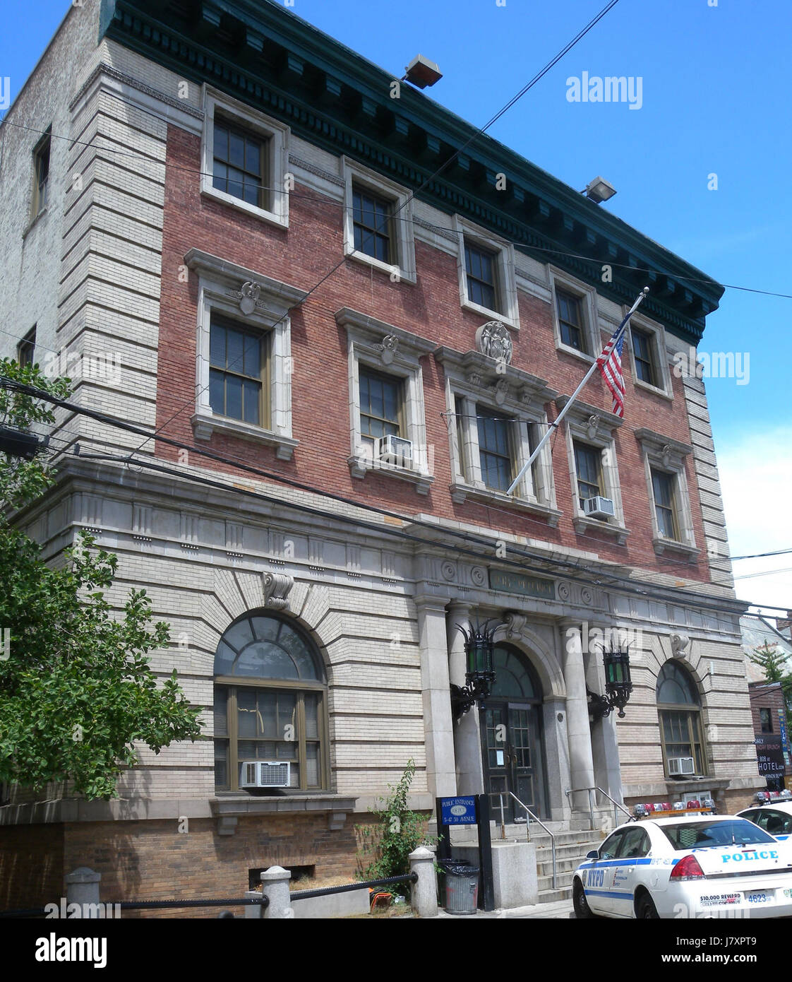 108 NYPD PCT 50 Av LIC jeh Banque D'Images