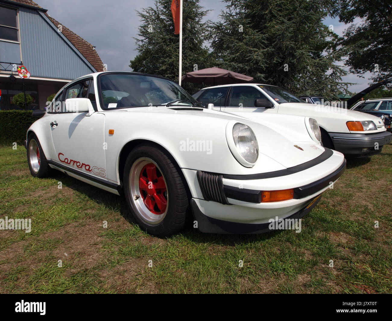 1981 Prorsche 911 SL, néerlandais enregistrement licence E HD 80 p2 Banque D'Images