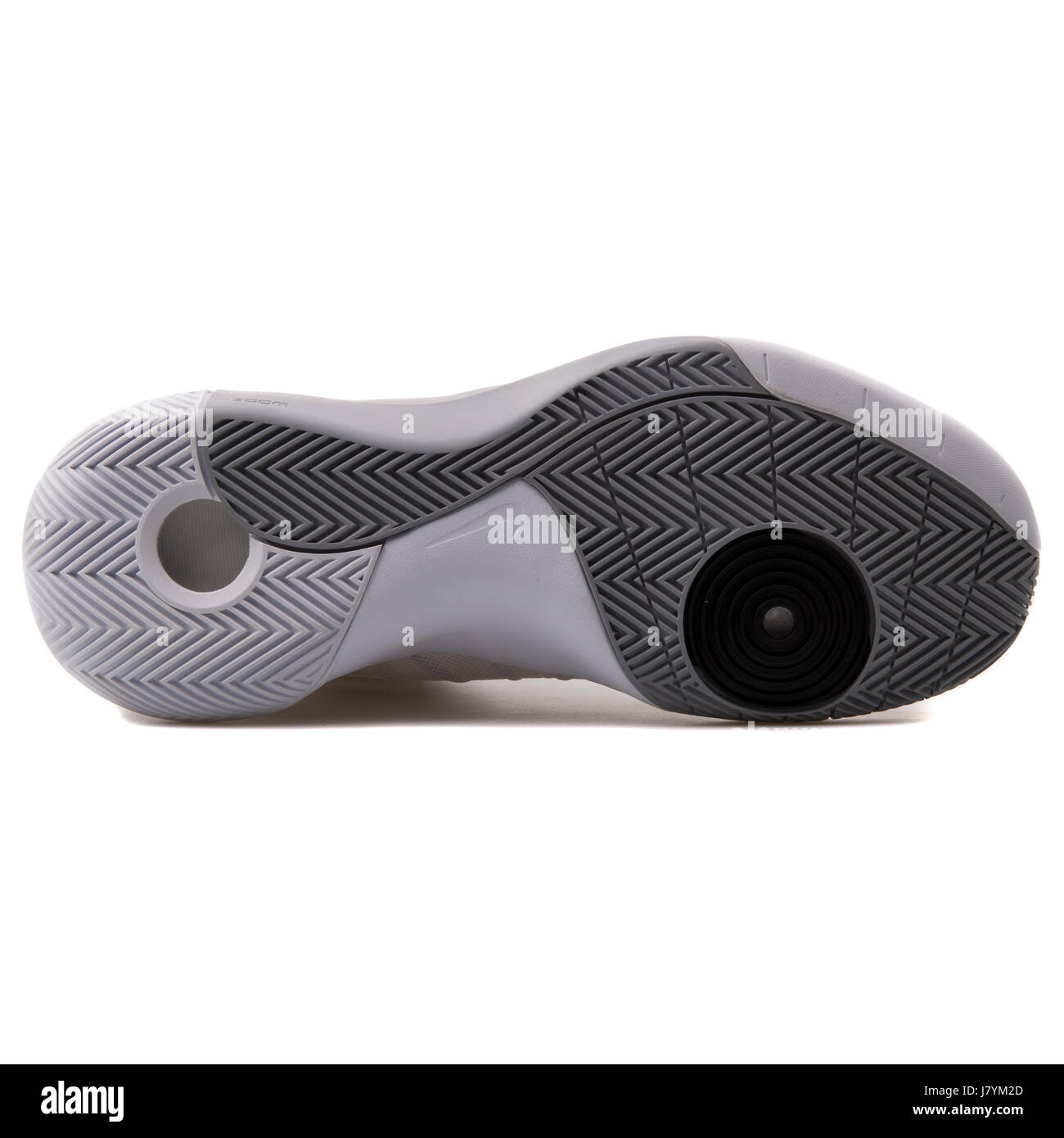 Nike Hyperdunk 2015 blanc et gris pour homme - Baskets 749561-100 Photo  Stock - Alamy