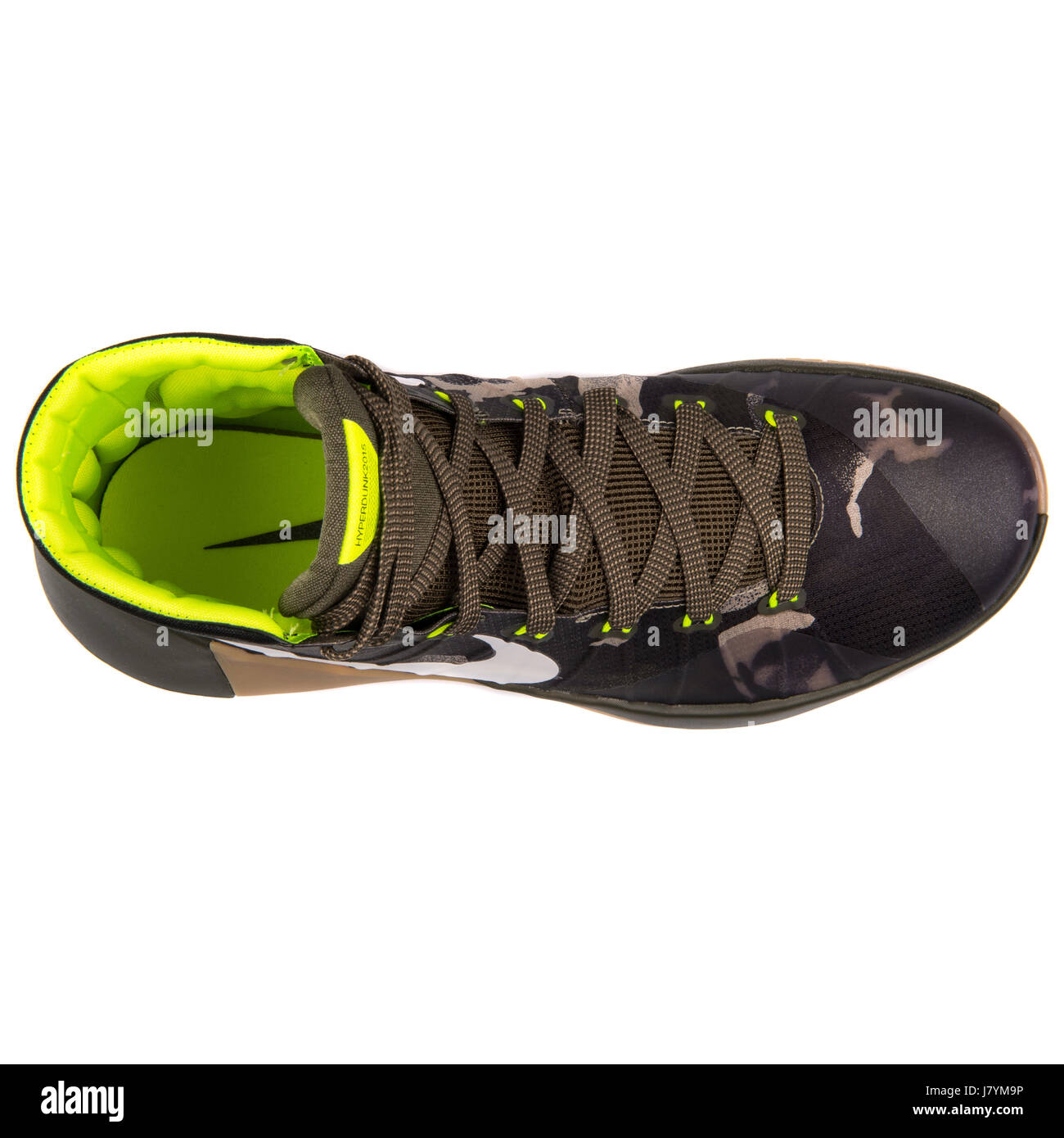 Nike Hyperdunk 2015 Camo foncé Hommes PRM Basket Sneakers Kaki - 749567-313  Photo Stock - Alamy