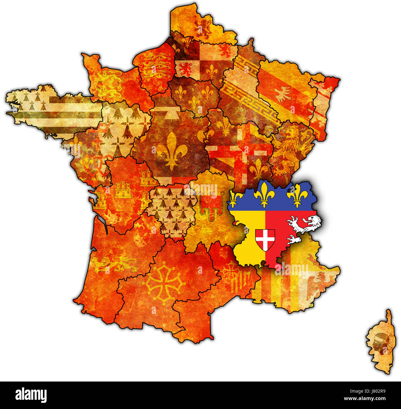 Drapeau R gion Carte De France Carte De L atlas Du Monde De Couleur drapeau-r-gion-carte-de-france-carte-de-l-atlas-du-monde-de-couleur