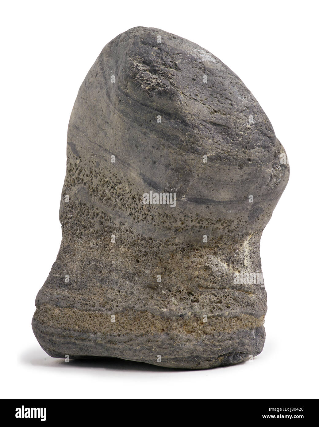 Stone rock rugueux texture gris gris pierre isolé rough rock texture gris gris Banque D'Images