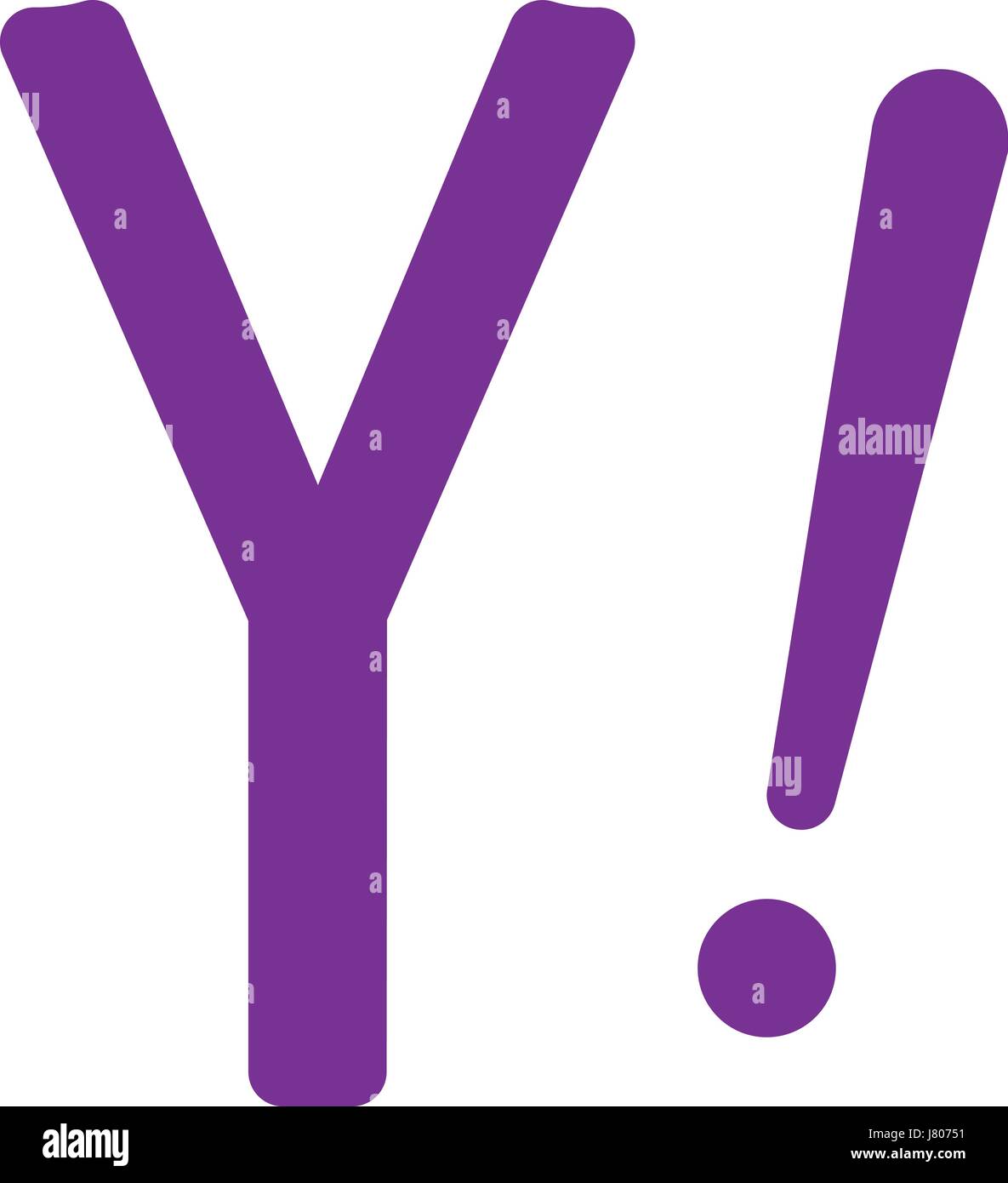 Yahoo Illustration de Vecteur