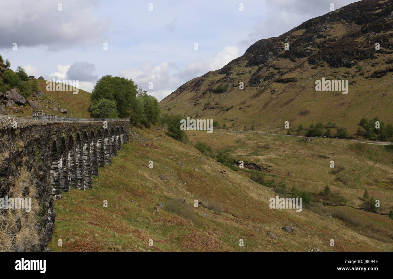 En viaduc Glen Ogle Ecosse Mai 2017 Banque D'Images