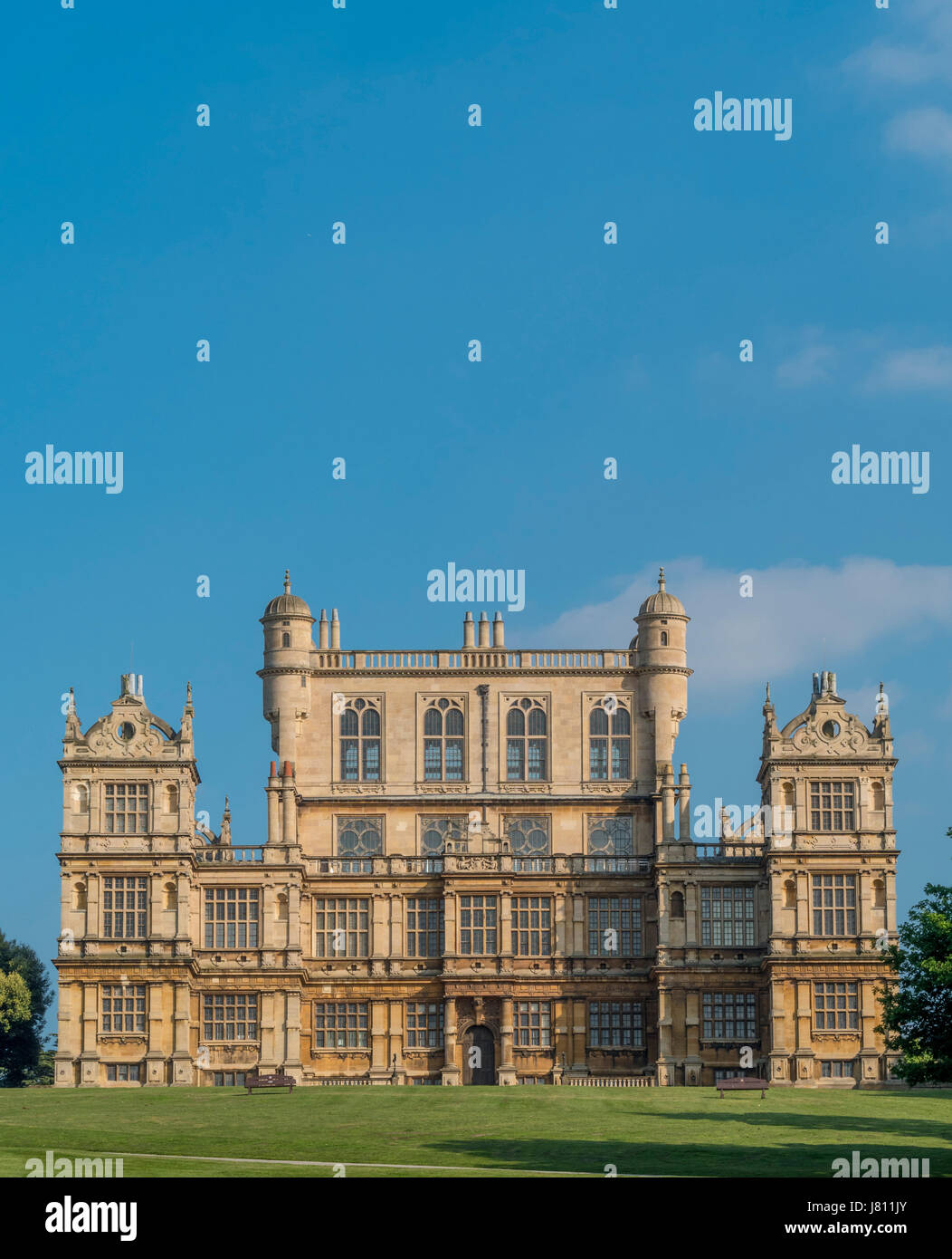 Wollaton Hall, Wollaton Park, Nottingham, Royaume-Uni. Banque D'Images