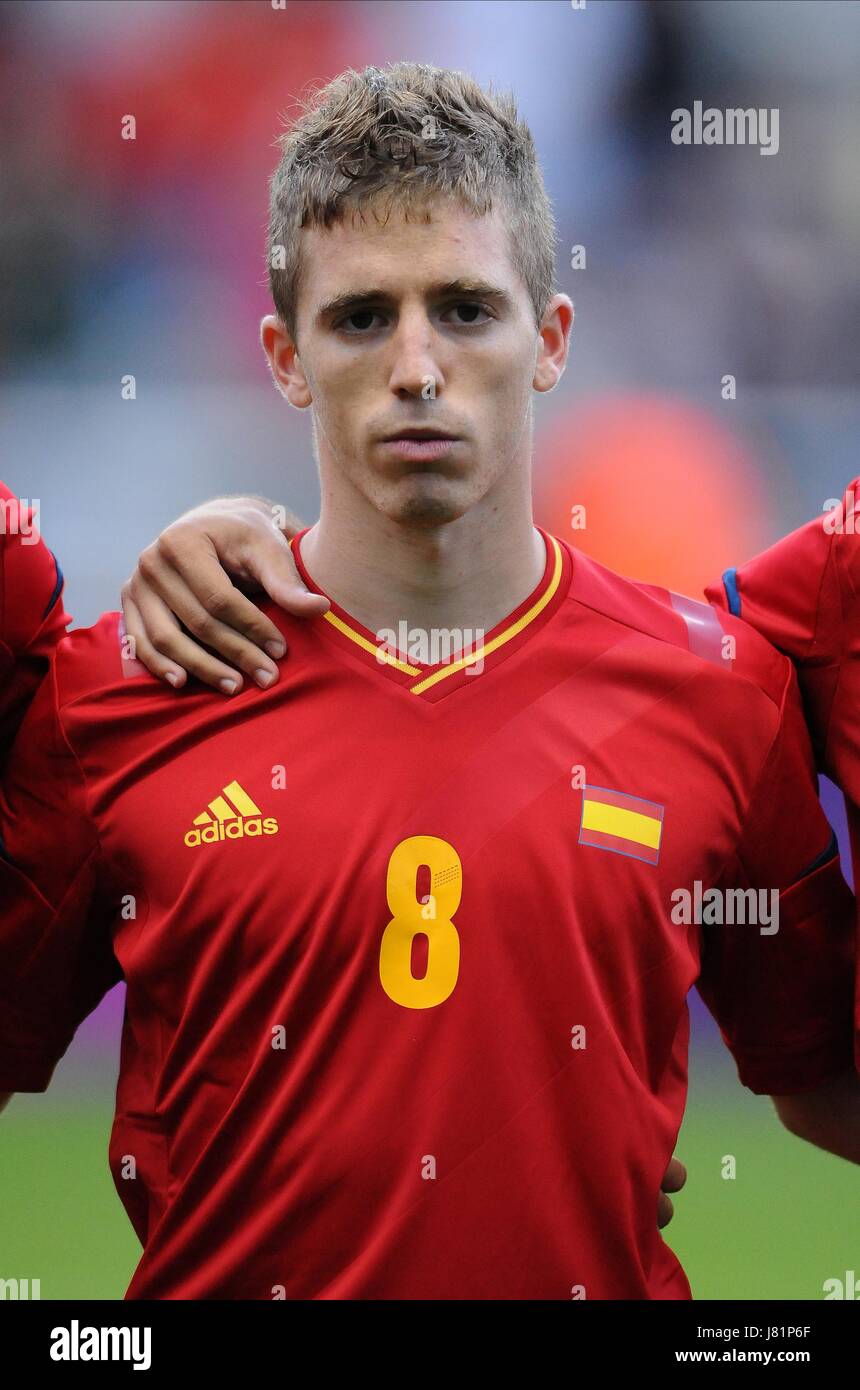 IKER MUNIAIN ESPAGNE ET L'ATLETICO BILBAO DE FOOTBALL DES JEUX OLYMPIQUES DE LONDRES 2012, ESPAGNE / HONDURAS ST JAMES PARK, Newcastle, Angleterre 29 juillet 2012 GAN55700 ATTENTION ! Cette photo ne peut être utilisée que pour les journaux et/ou à des fins d'édition de magazines. Ne peut être utilisé pour les publications impliquant 1 joueur, 1 ou 1 Concours Club sans autorisation écrite de Football DataCo Ltd. Pour toute question, veuillez communiquer avec le Football DataCo Ltd au  +44 (0) 207 864 9121 Banque D'Images