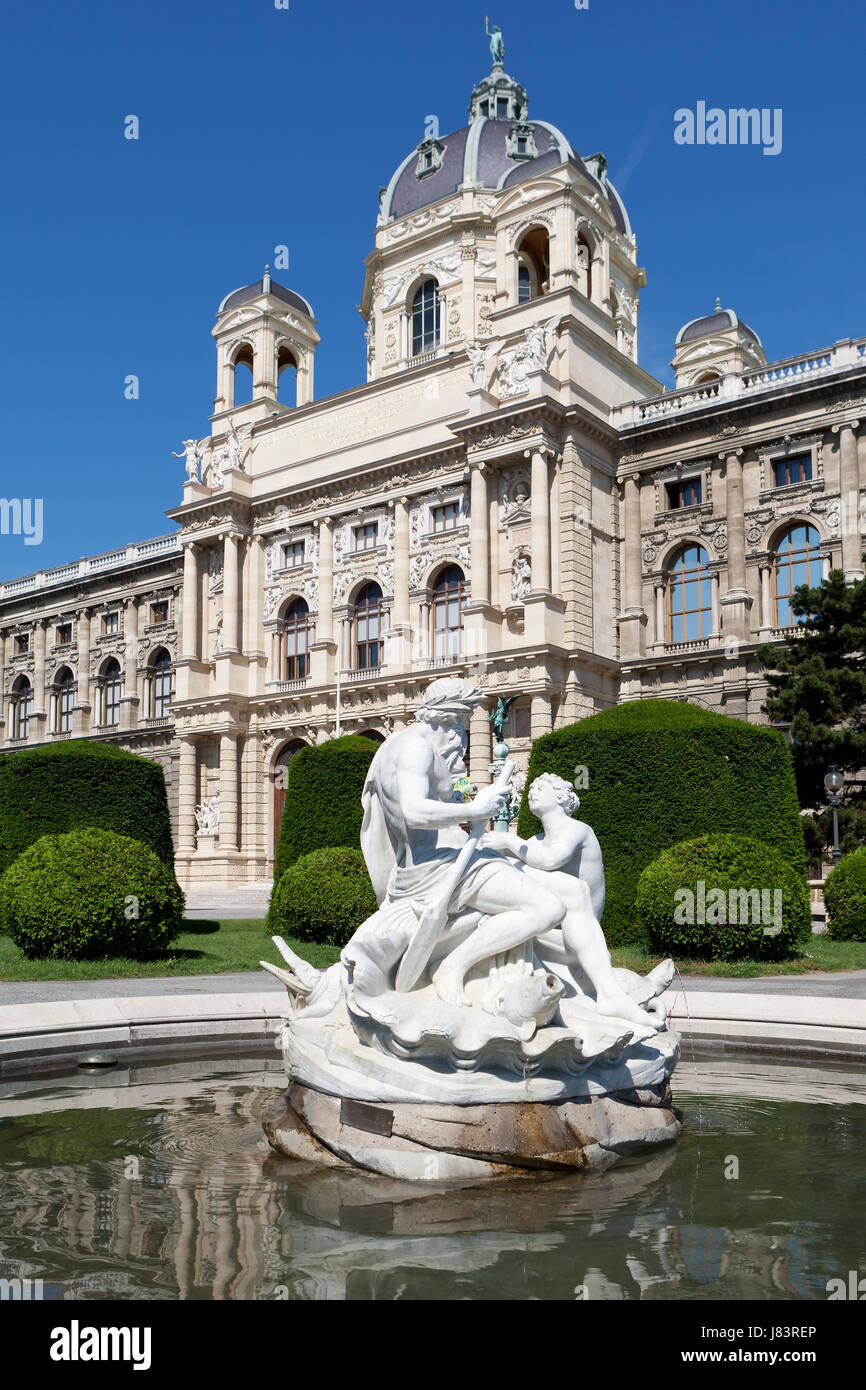 Visite de l'emblème de Vienne musée de la ville de Vienne ville autrichiens visites museum Banque D'Images