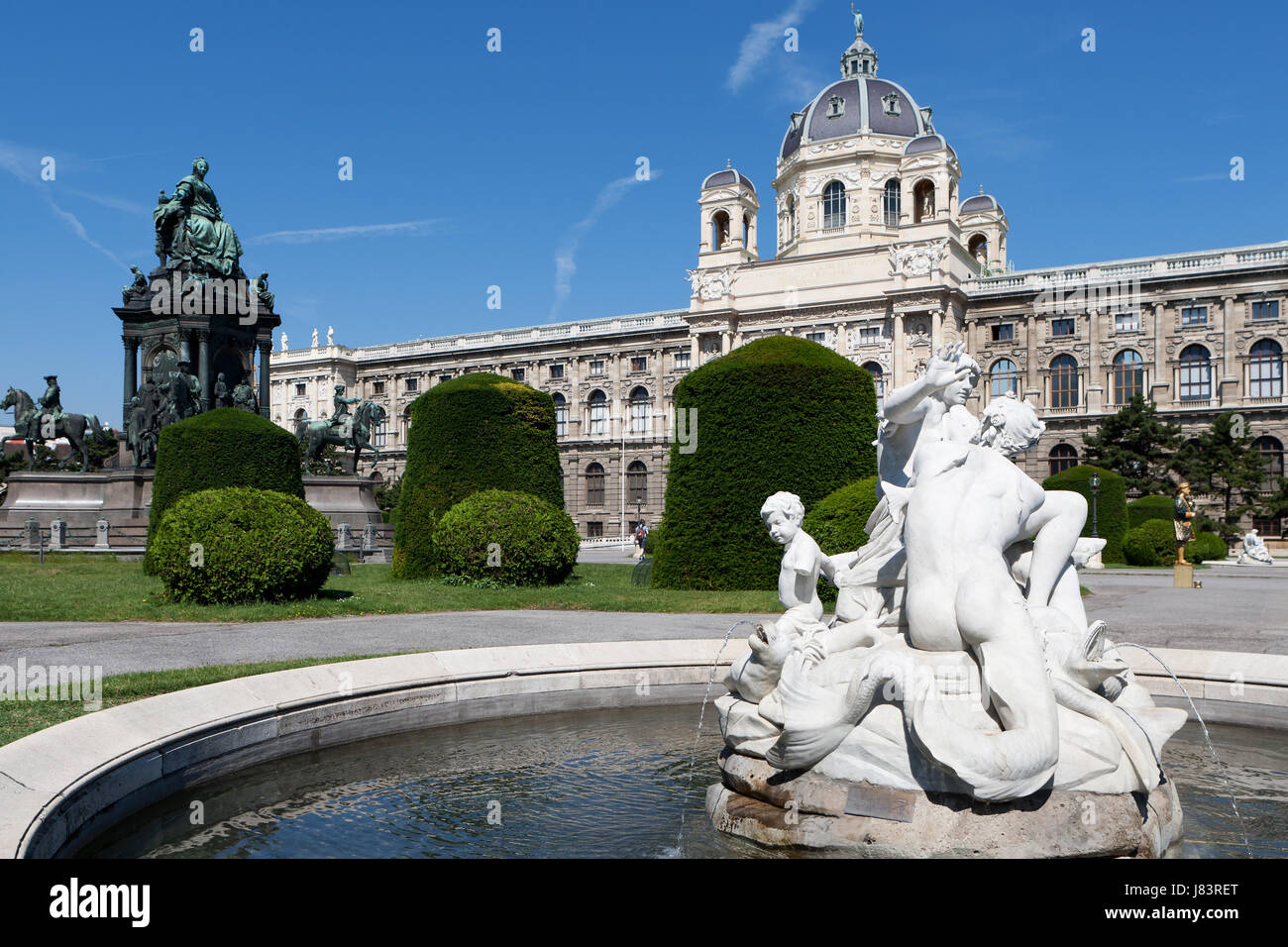 Visite de l'emblème de Vienne musée de la ville de Vienne ville autrichiens visites museum Banque D'Images
