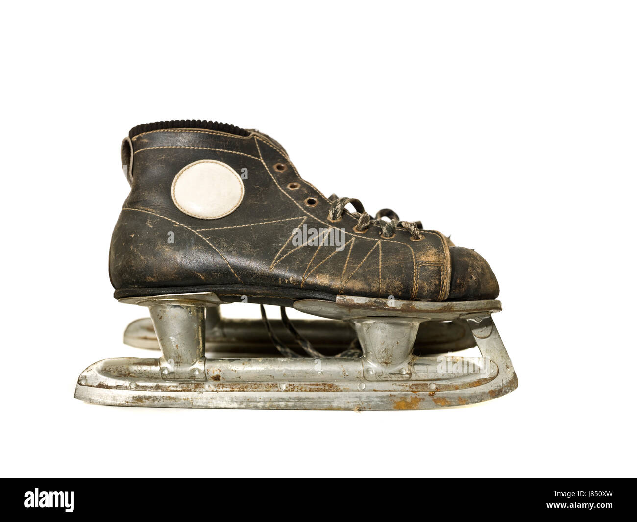 Sport sports d'hiver isolé vintage rust protection protéger le sport d'équipe Banque D'Images