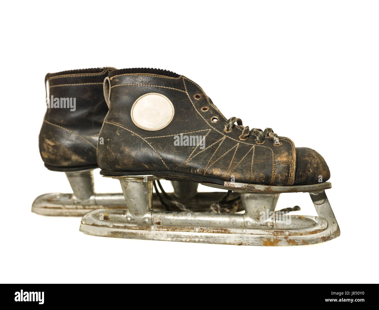 Sport sports d'hiver isolé vintage rust protection protéger le sport d'équipe Banque D'Images