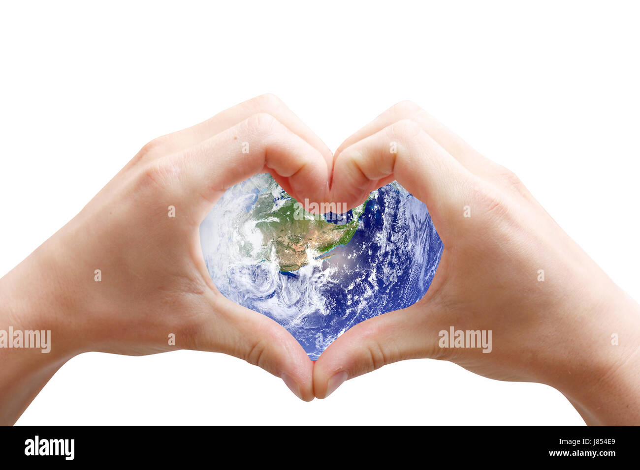 L Humanite La Paix Main Mains Monde Planete Terre Dans L Amour L Amour Du Monde Est Tombe En Amour Photo Stock Alamy