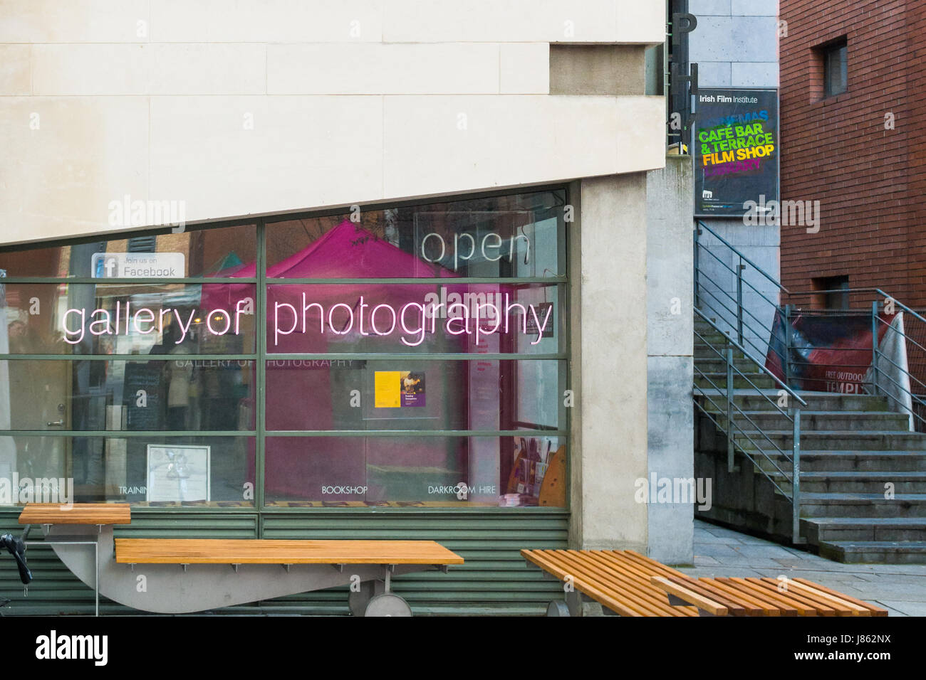 Galerie de photographie, Dublin, République d'Irlande Banque D'Images