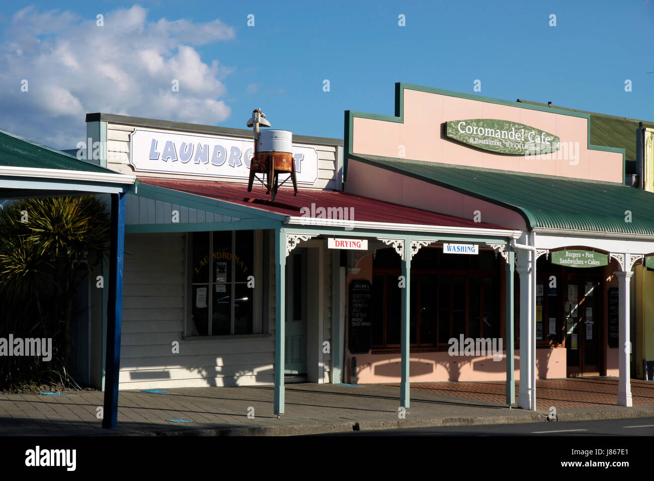Maison historique dans coromandel Banque D'Images