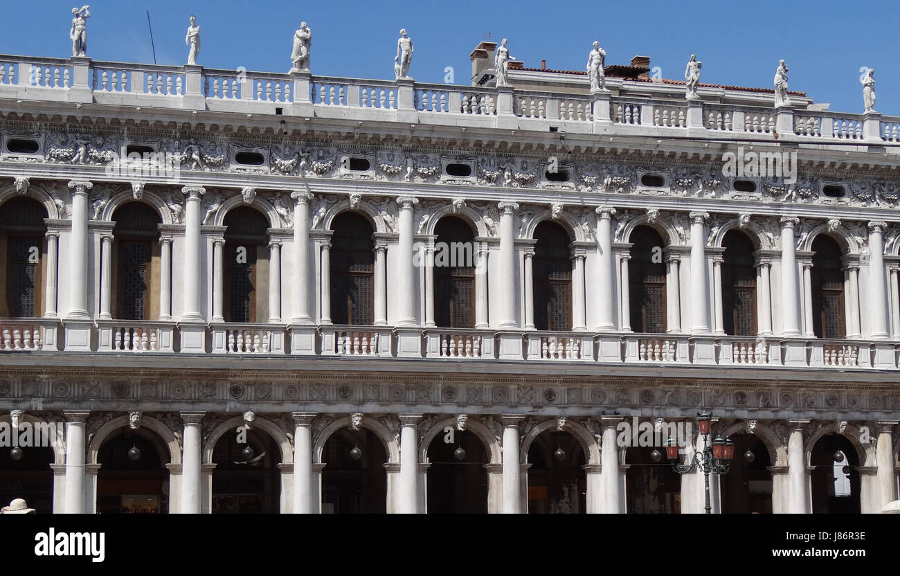 Place de Venise Italie monument célèbre marque de voyage de vacances en pierre locations de vacances Banque D'Images