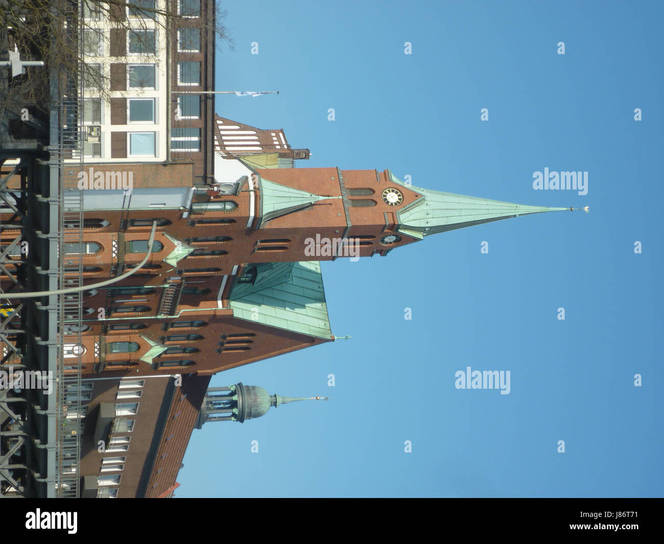 Marin suédois Gustaf adolf church église Banque D'Images