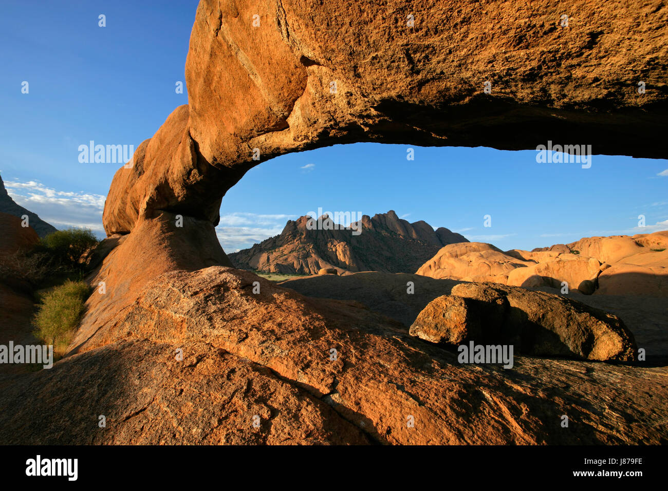 La Namibie, arch, rock, granit, géologie, paysage, paysage, campagne, nature, Banque D'Images