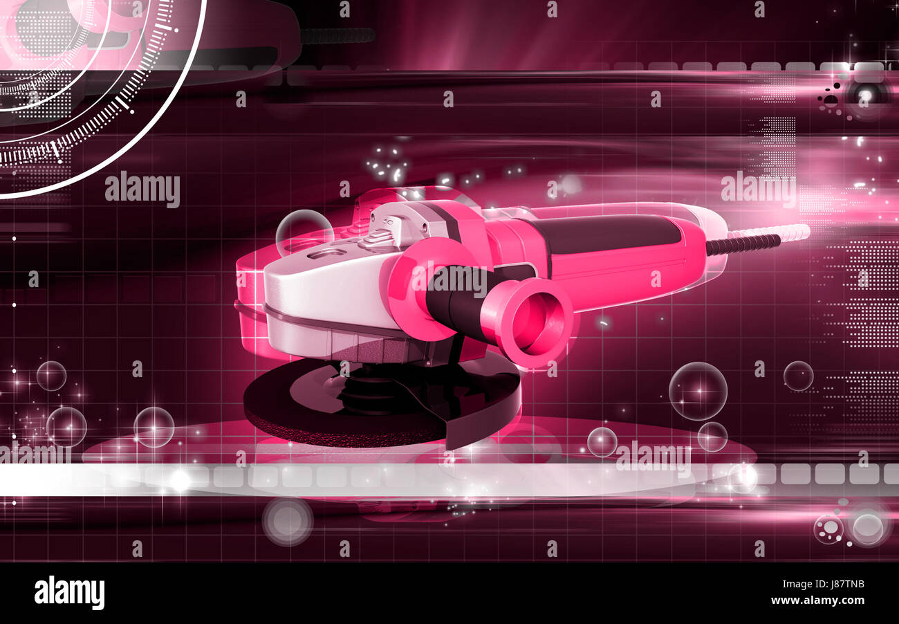 Les graphiques, la couleur, de l'industrie, de l'industrie, de l'acier, métal, illustration, travail, Banque D'Images