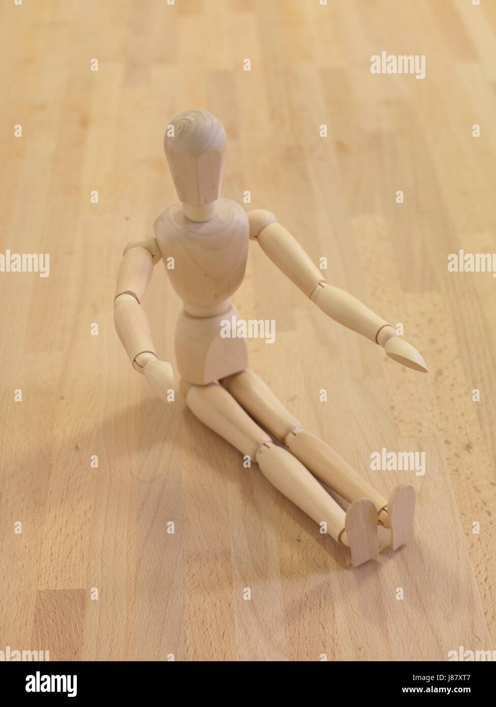 Perdre, perdre, perdre, outil, l'objet, de la santé, mode de vie, Femme, bois, noir, Banque D'Images