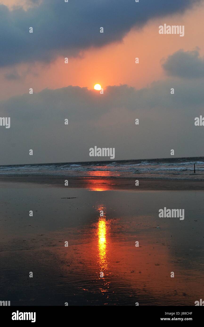 Lever du soleil sur la côte Est Banque D'Images