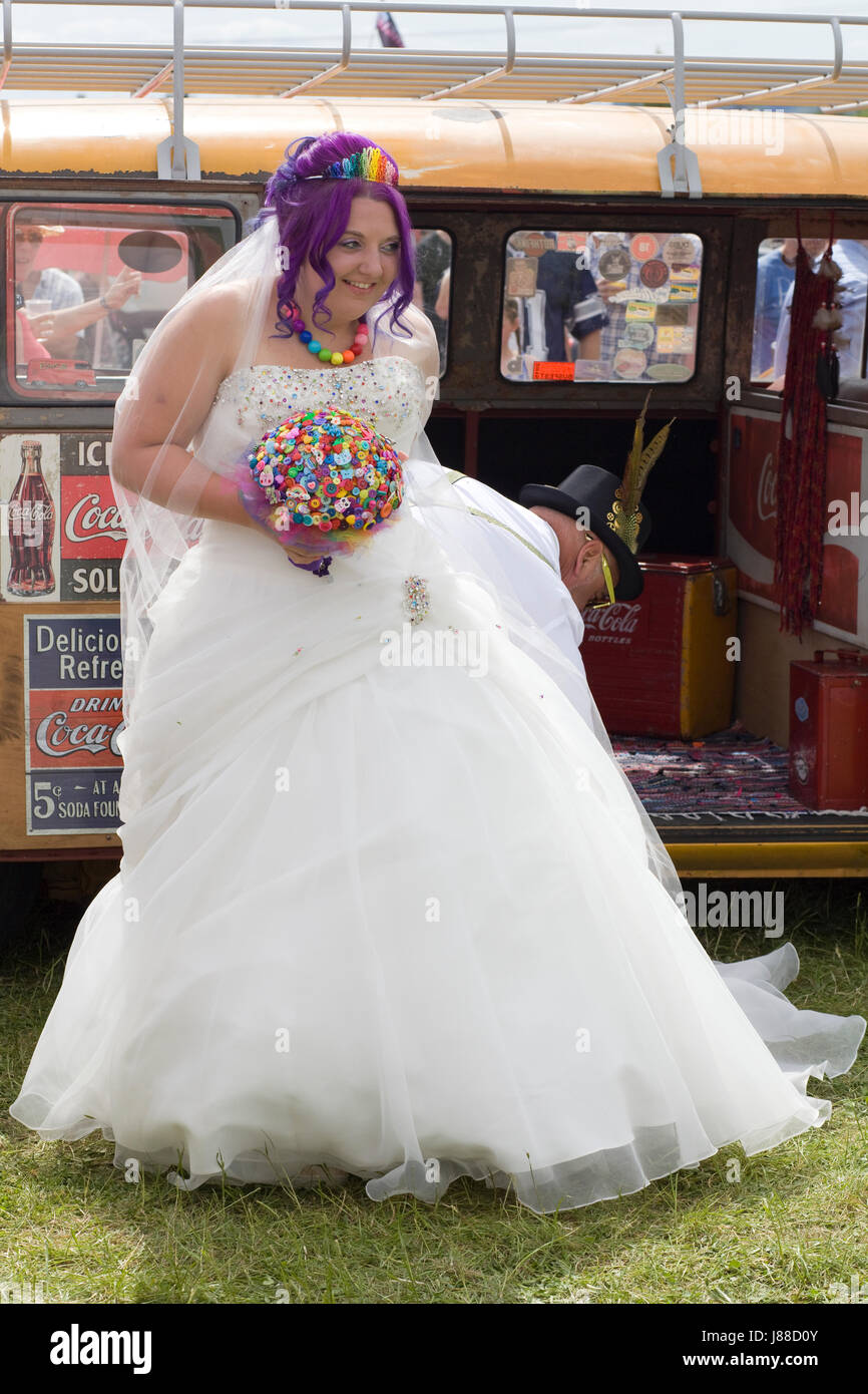 Mariage à Dubs au milieu Banque D'Images Mariage à Dubs au milieu Banque D'Images