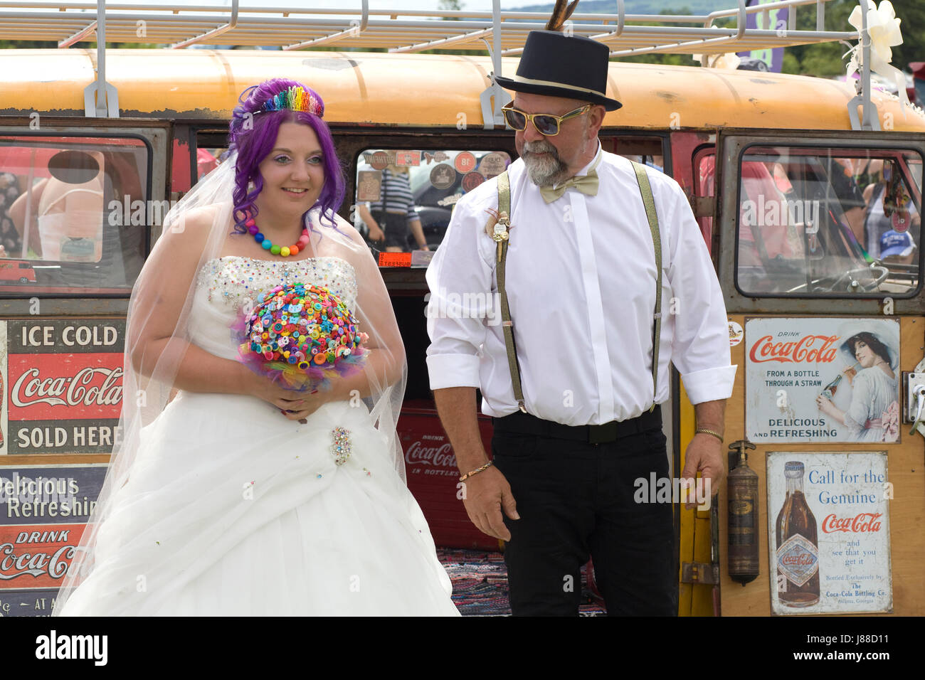 Mariage à Dubs au milieu Banque D'Images Mariage à Dubs au milieu Banque D'Images