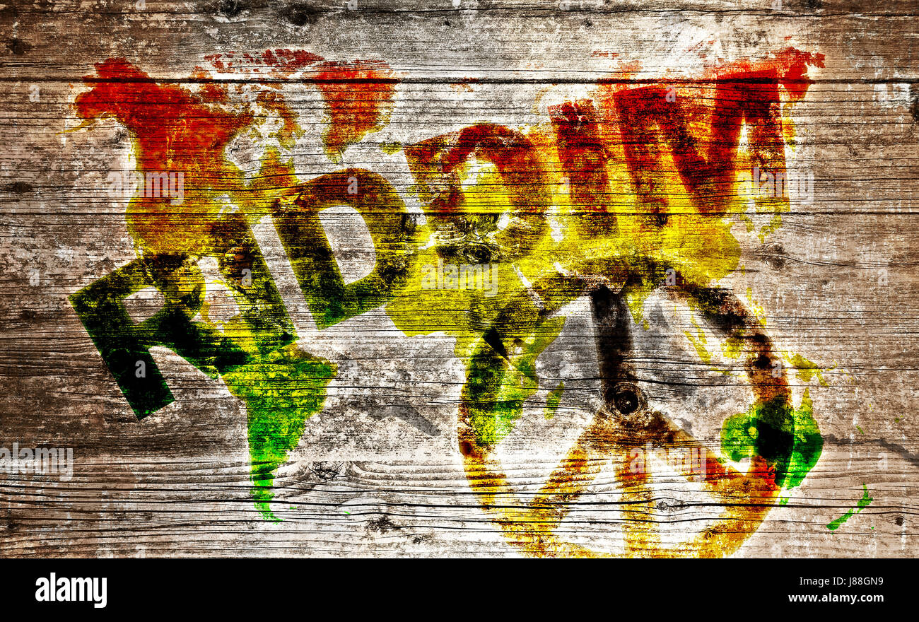 Signe, signal, planche de bois, signe, signal, disco, musique, modèle, design, projet, Banque D'Images