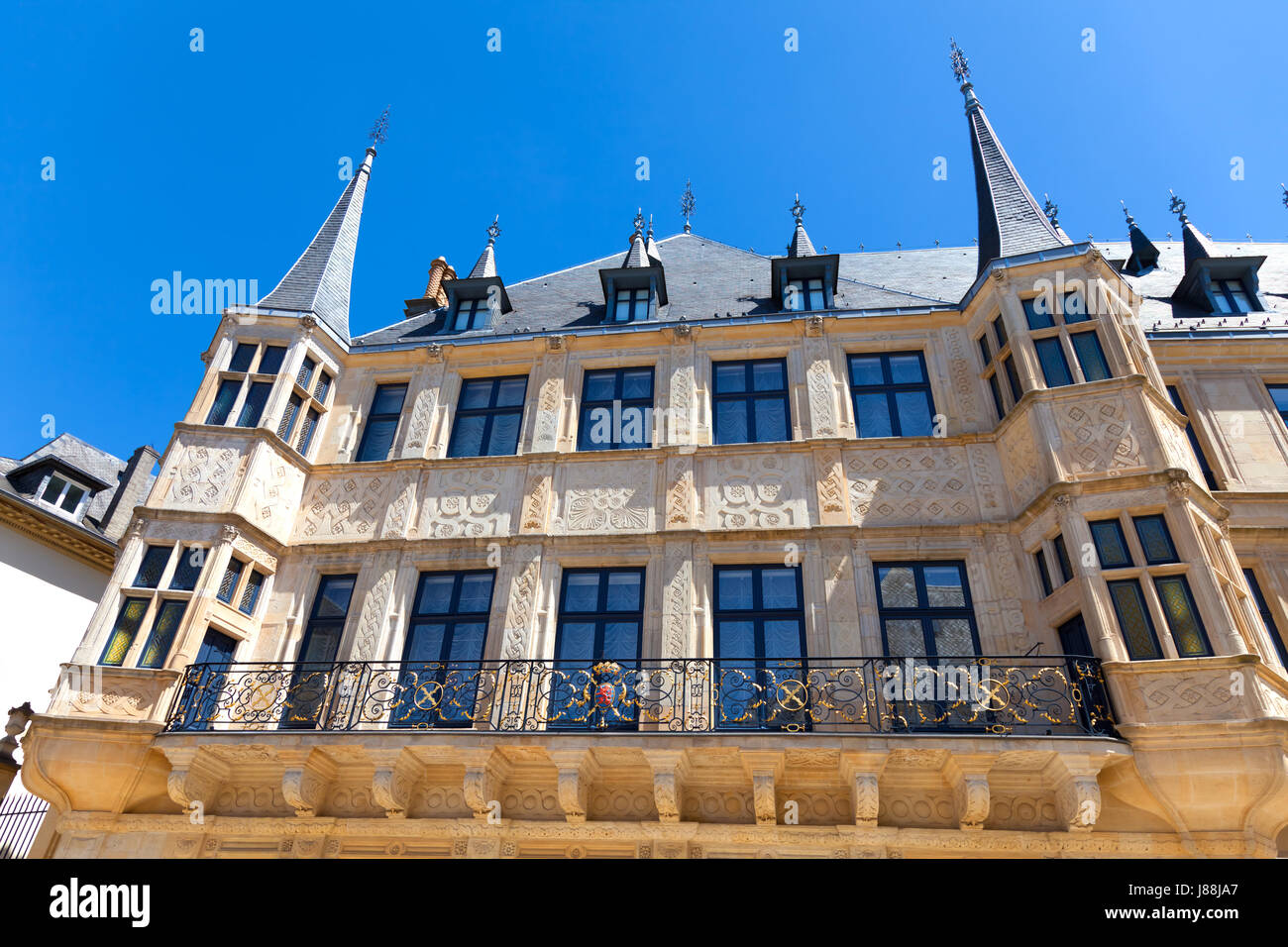 Palais grand-ducal,Luxembourg Banque D'Images