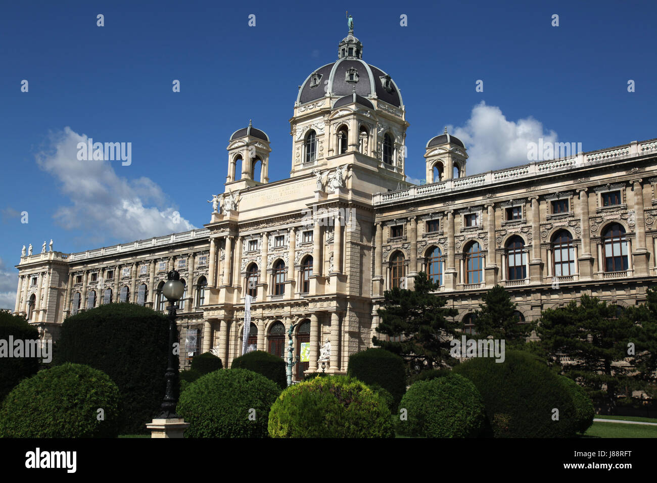 Vienne, museum, baron, parc, Dome, cour, square, collections, produits naturels, Banque D'Images