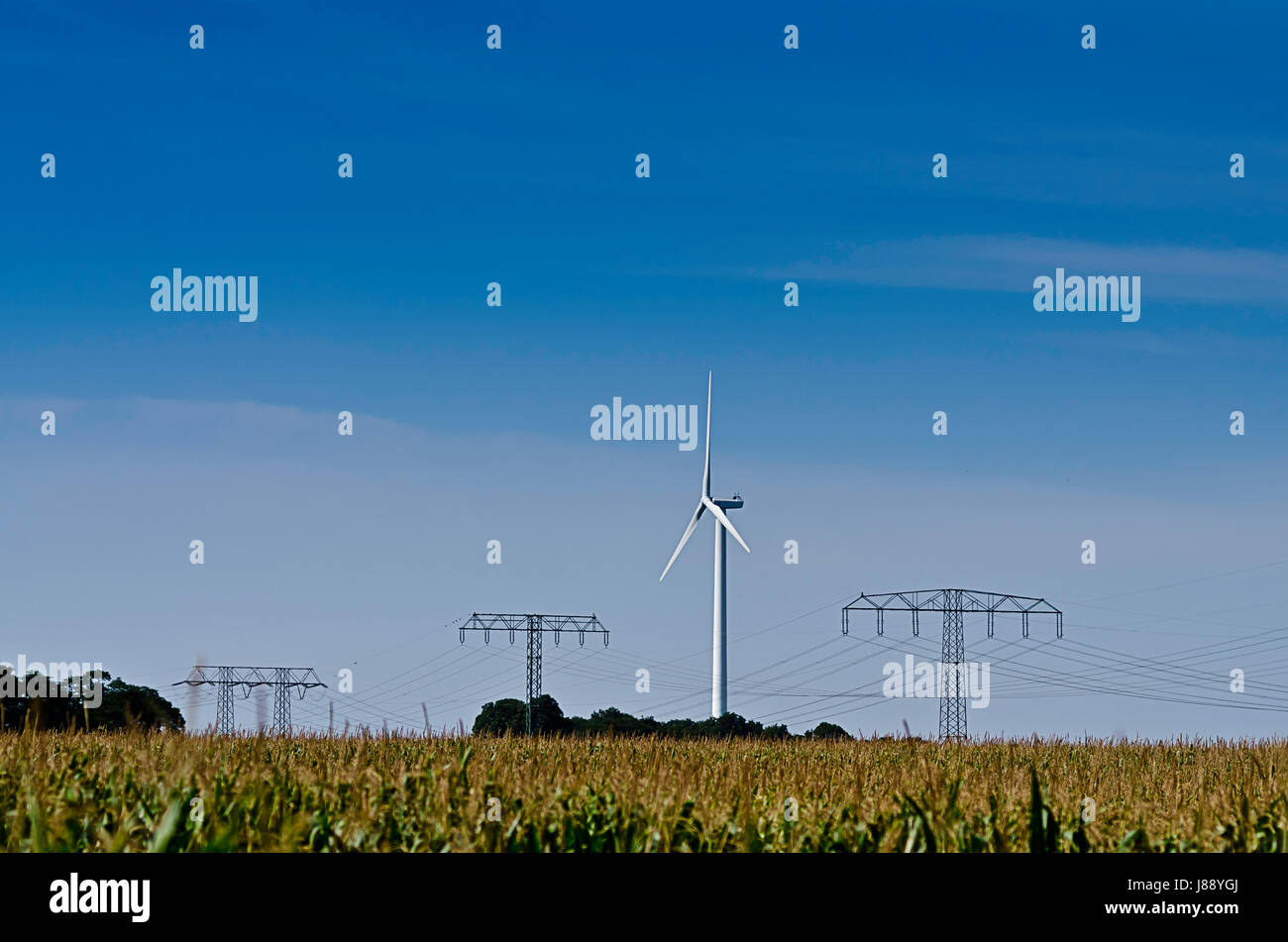 ii de l’énergie Banque D'Images