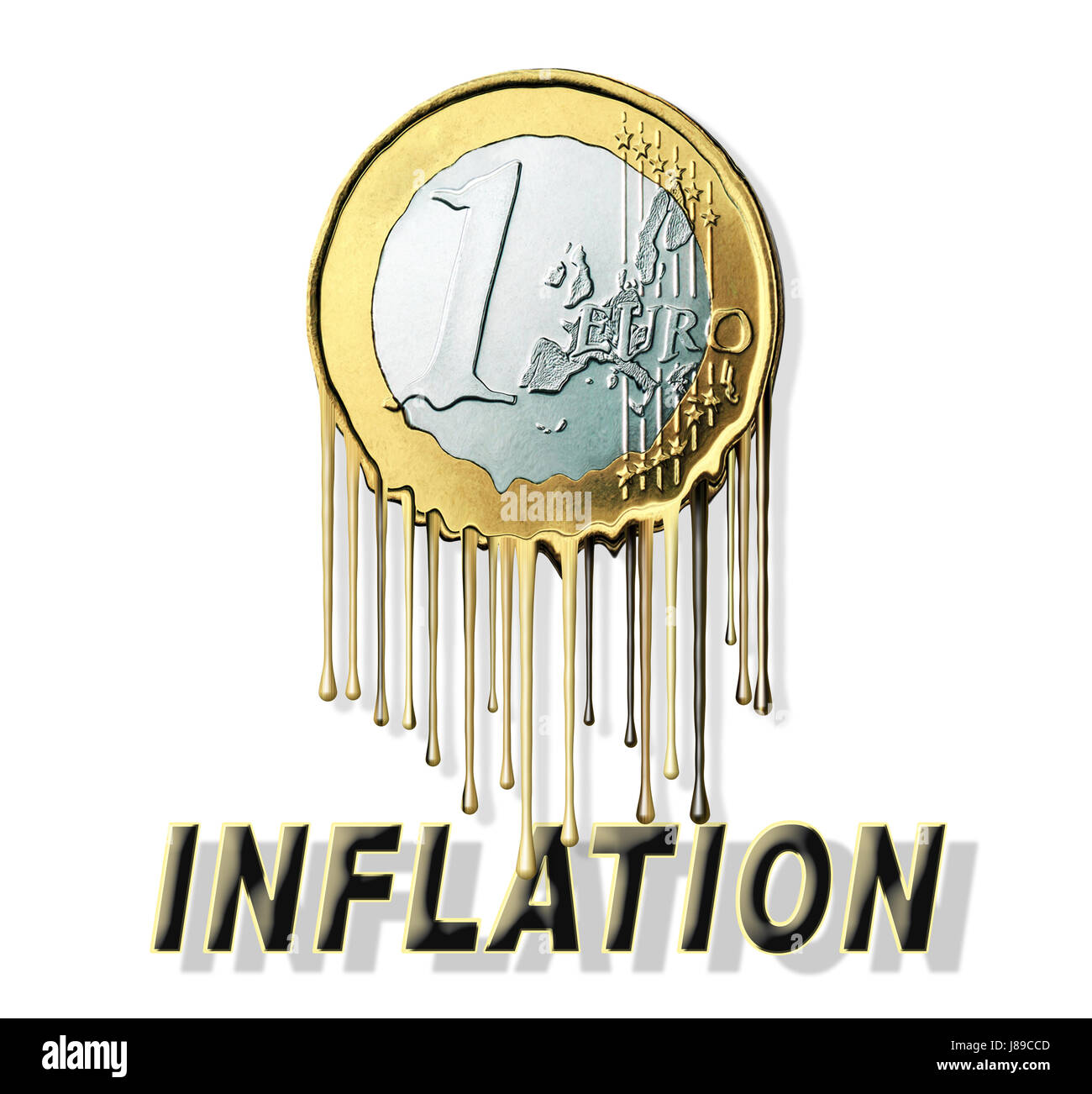inflation Banque D'Images