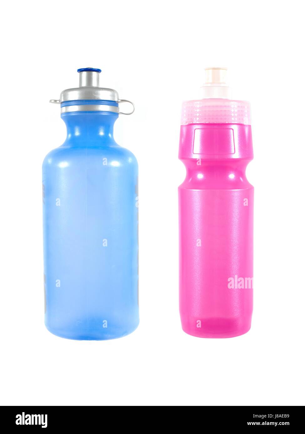 Bleu, boire, boire, bavoirs, sport, sports, isolé, le mode de vie, libre, Banque D'Images