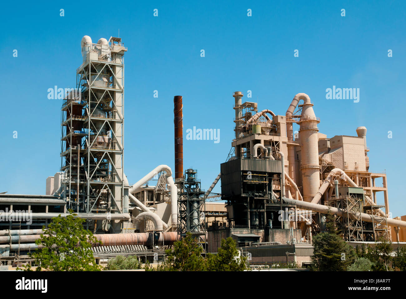 Usine Industrielle - Espagne Banque D'Images