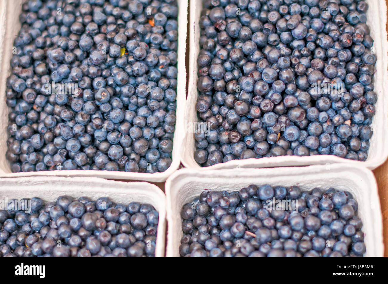 Bleu, avec douceur, fruits, myrtilles, bleuets, dessert, bleu, de l'agriculture, Banque D'Images