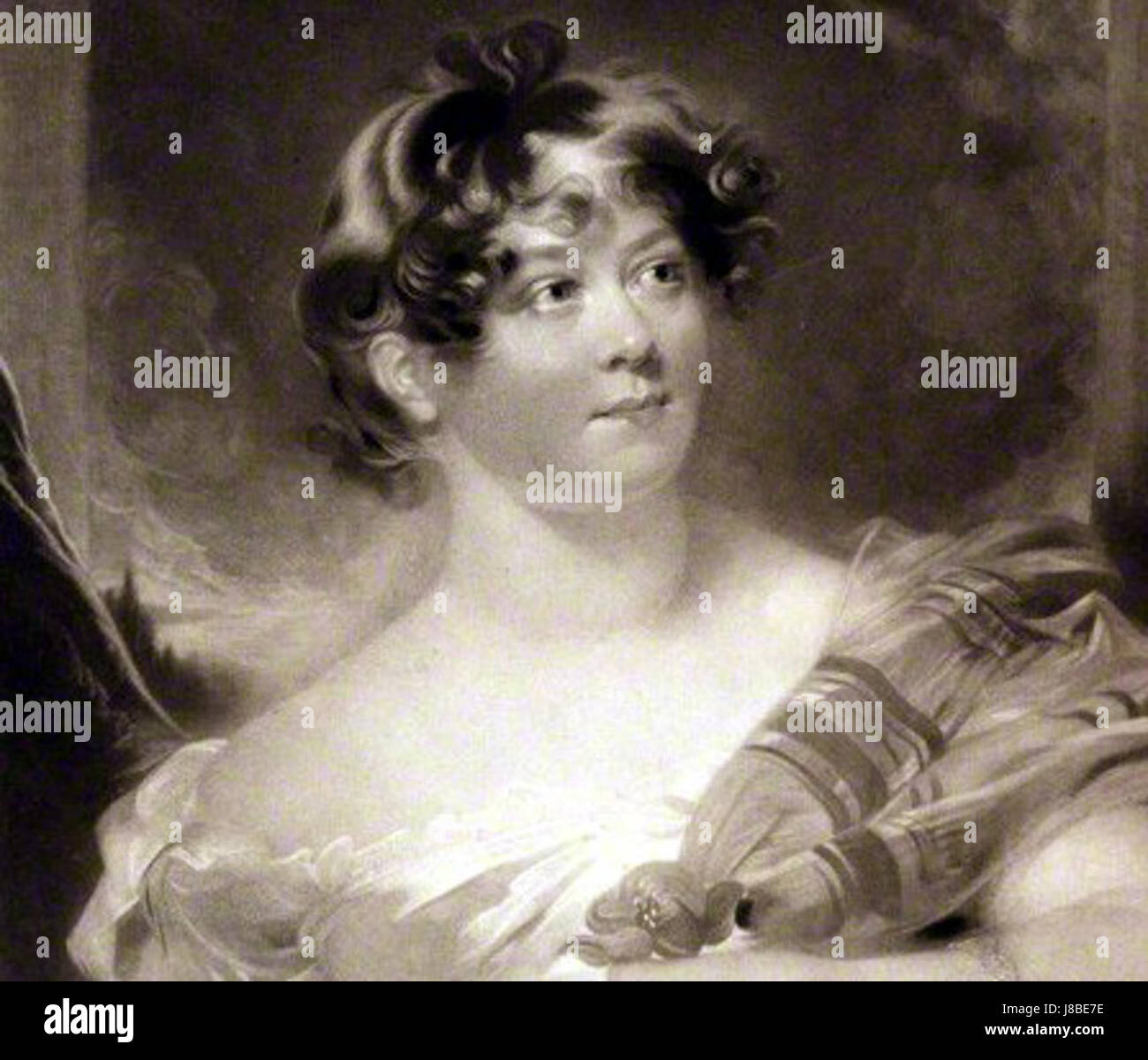 Un portrait de Harriett Litchfield, accessible via la National Portrait Gallery, qui donne un aperçu de sa vie et de son importance dans un contexte historique. Banque D'Images