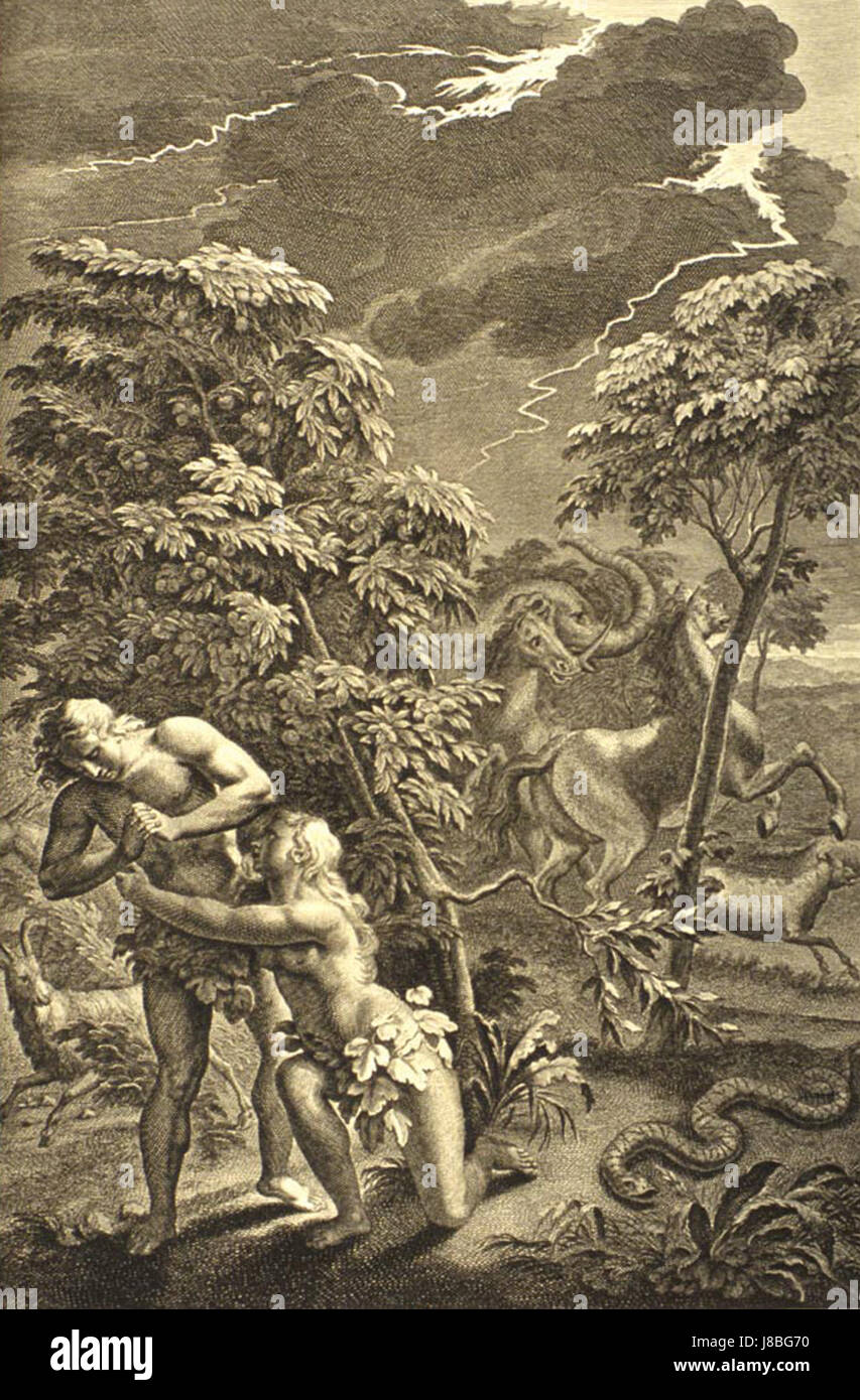 Cette référence vient de l'histoire biblique d'Adam et Ève, où Dieu appelle Adam dans le jardin d'Eden après la chute. La phrase est essentielle dans le récit de la chute de l'humanité et met en lumière les thèmes de la culpabilité, de la séparation et de la perte d'innocence dans la théologie chrétienne. Banque D'Images