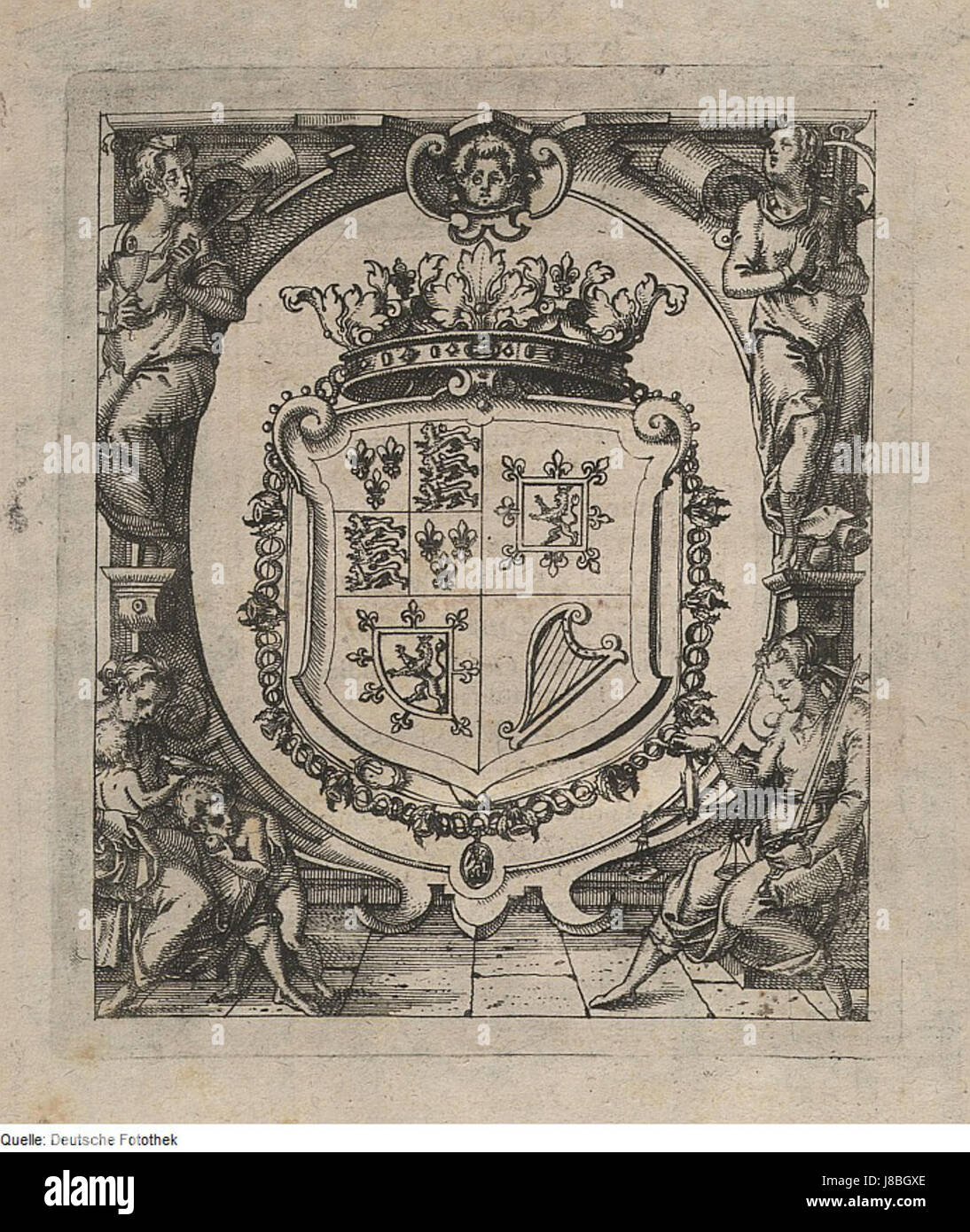 Titelkupfer Fotothek df tg 0000002 Banque D'Images