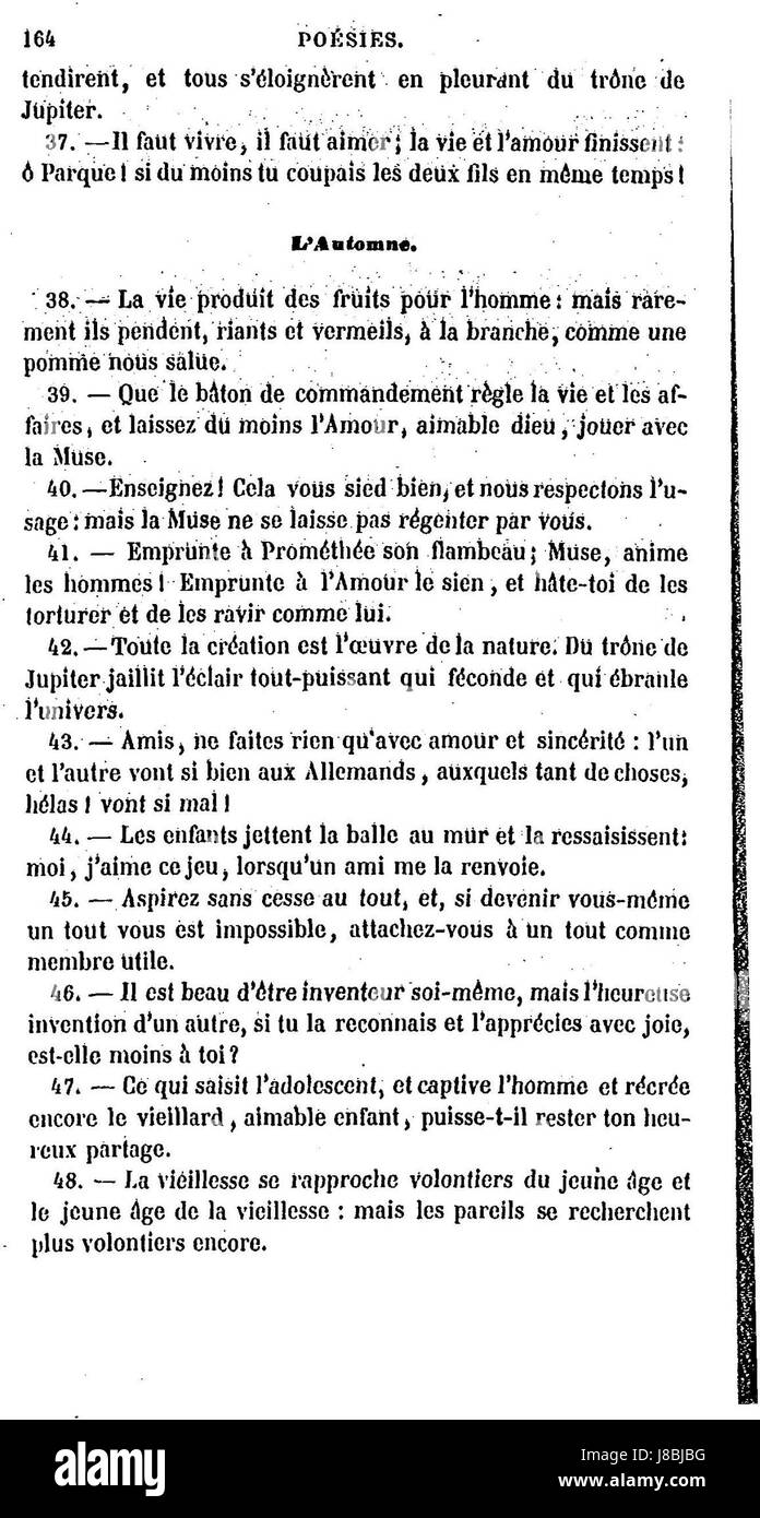 Ce titre fait probablement référence à une œuvre de Johann Wolfgang von Goethe, spécifiquement de l'année 179. Goethe est une figure centrale de la littérature allemande, et ses œuvres continuent d'influencer la littérature mondiale. Banque D'Images
