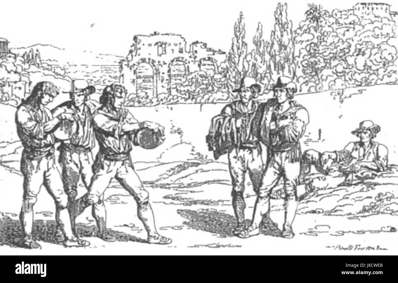 Arts di ruzzica Banque D'Images