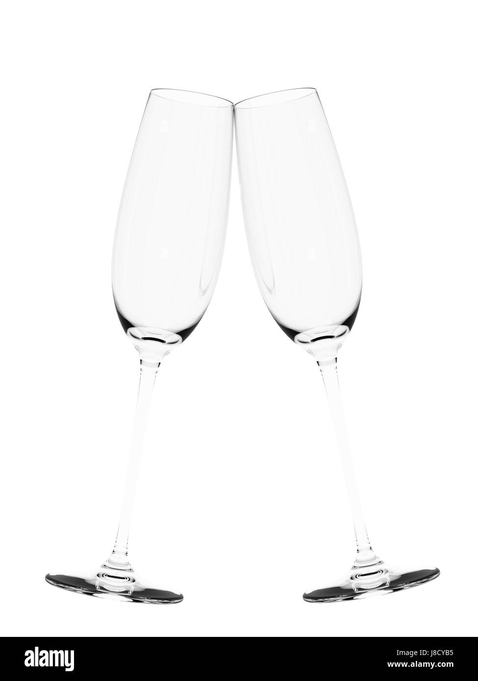 Tasse, party, fête, champagne, vide, flûte, nourriture, aliment, d'objets, Banque D'Images