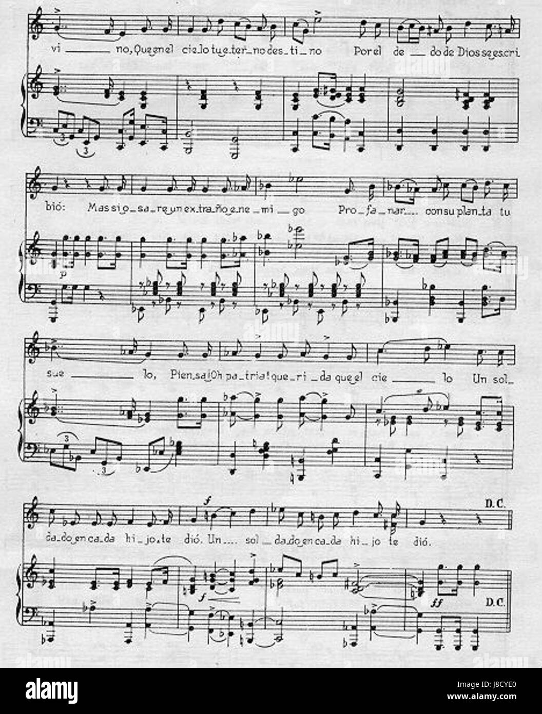 Himno mexicanos text2 Banque D'Images